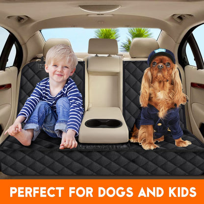 Chauf-Fur - Luxe Pet Cover Back Seat Waterproof Non-Slip