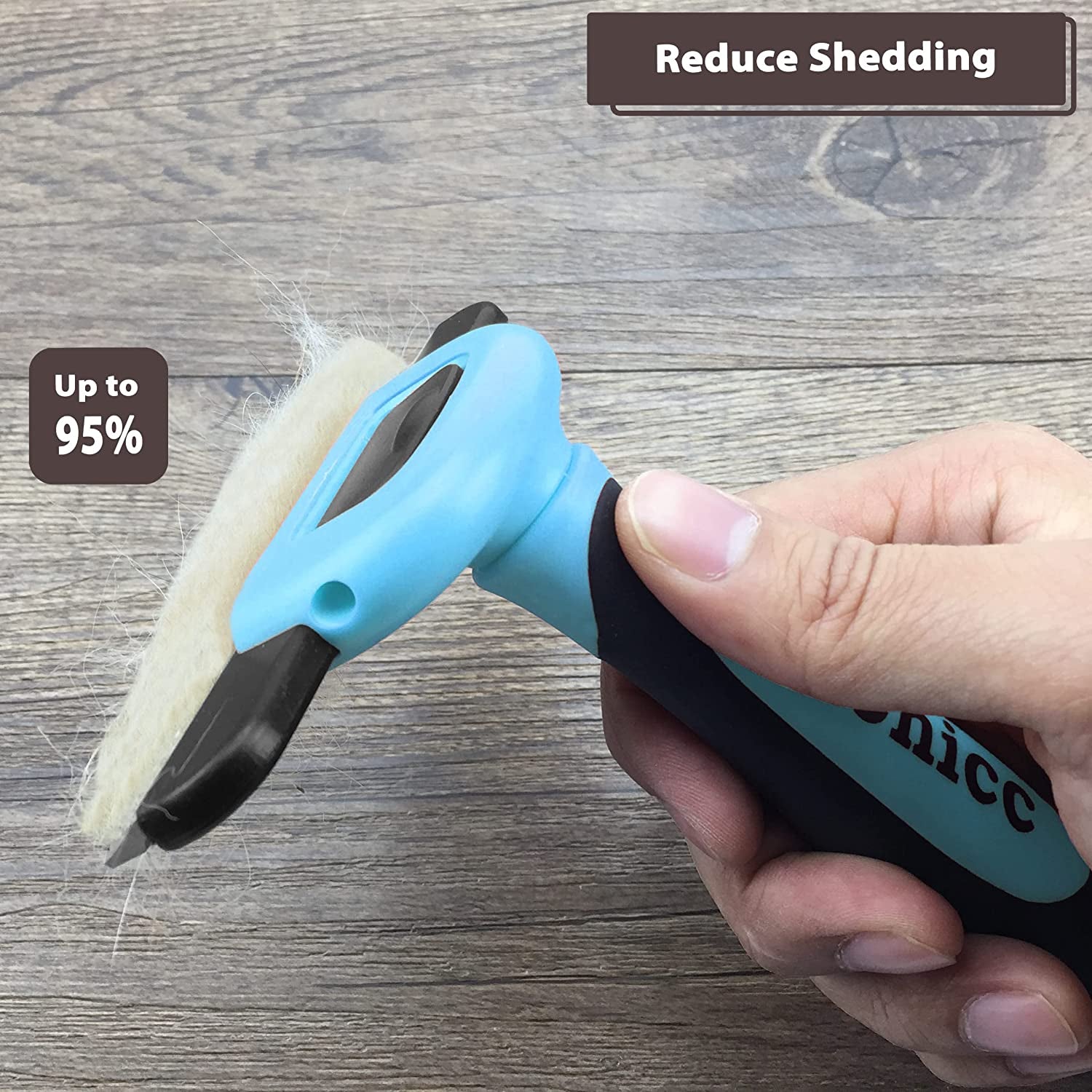 Sheddara - Lux Professional Pet De Shedding Comb Tool