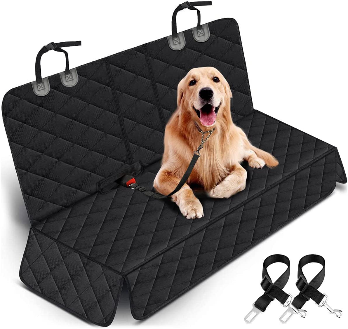 Chauf-Fur - Luxe Pet Cover Back Seat Waterproof Non-Slip
